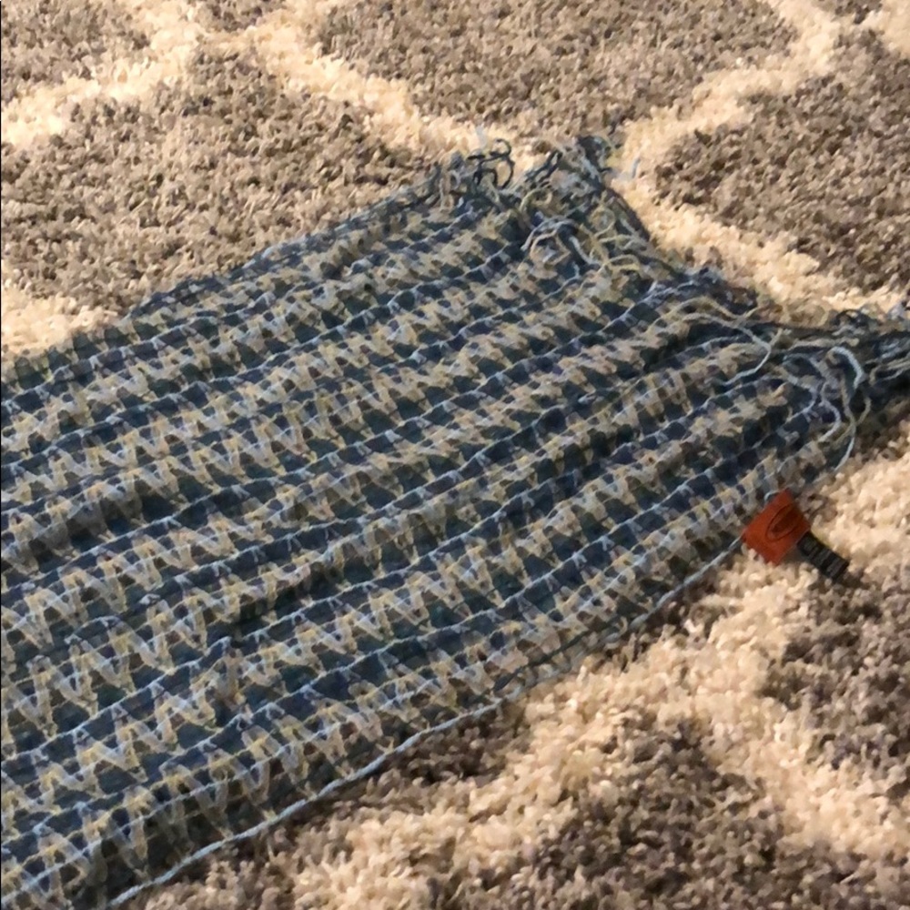 Missoni Green and Blue scarf